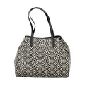 Black Polyurethane Women Handbag