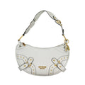 Grigio Polyurethane Women Shoulder Bag