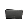 Black Polyester Women Shoulder Bag