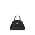 Black Calf Leather Bos Taurus Shoulder Bag